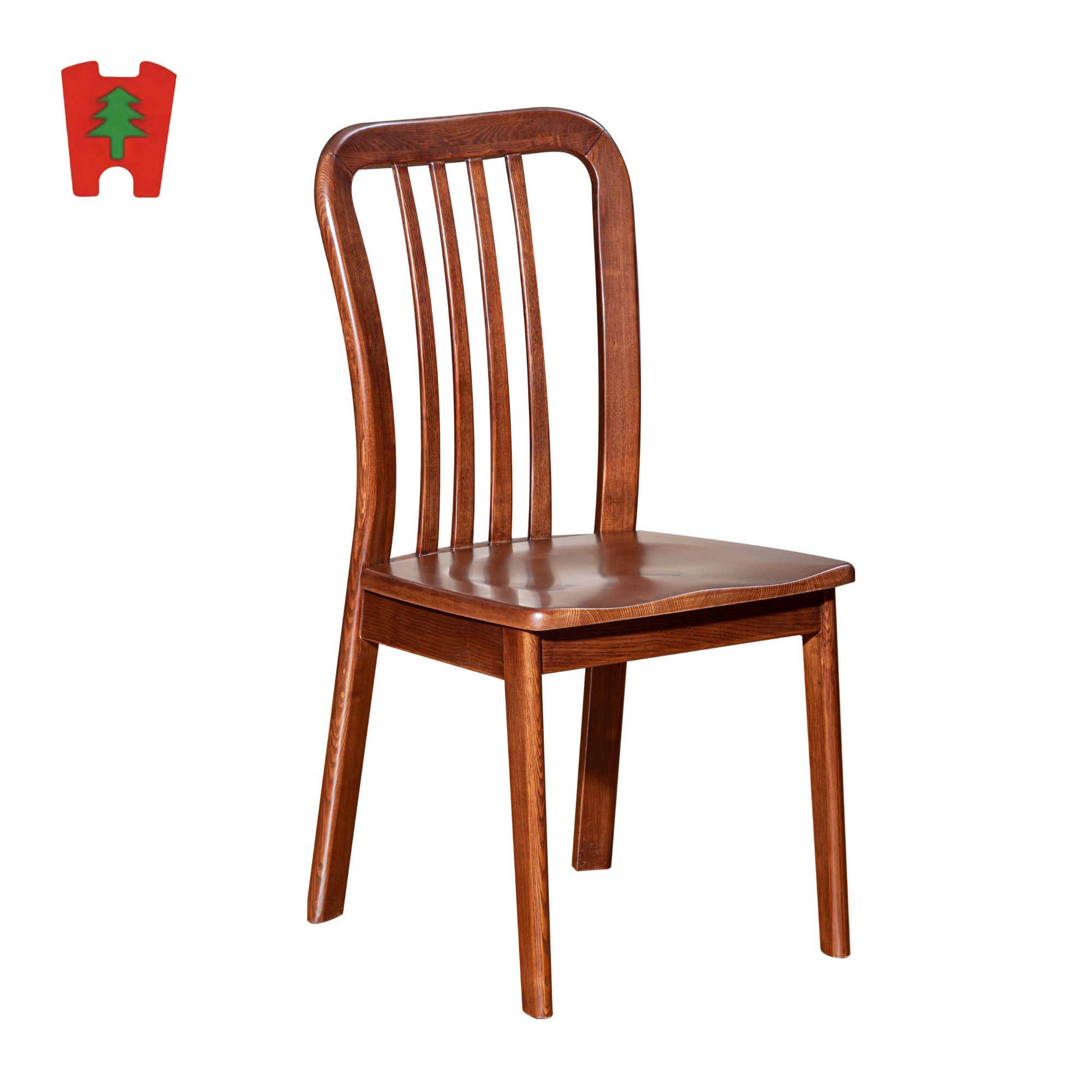 大连华丰家具集团祥和系列实木餐椅 C2203