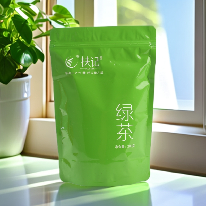 （不苦不涩）袋装绿茶喝五指峰茶高山云雾办公茶春茶醇香舒城小兰花