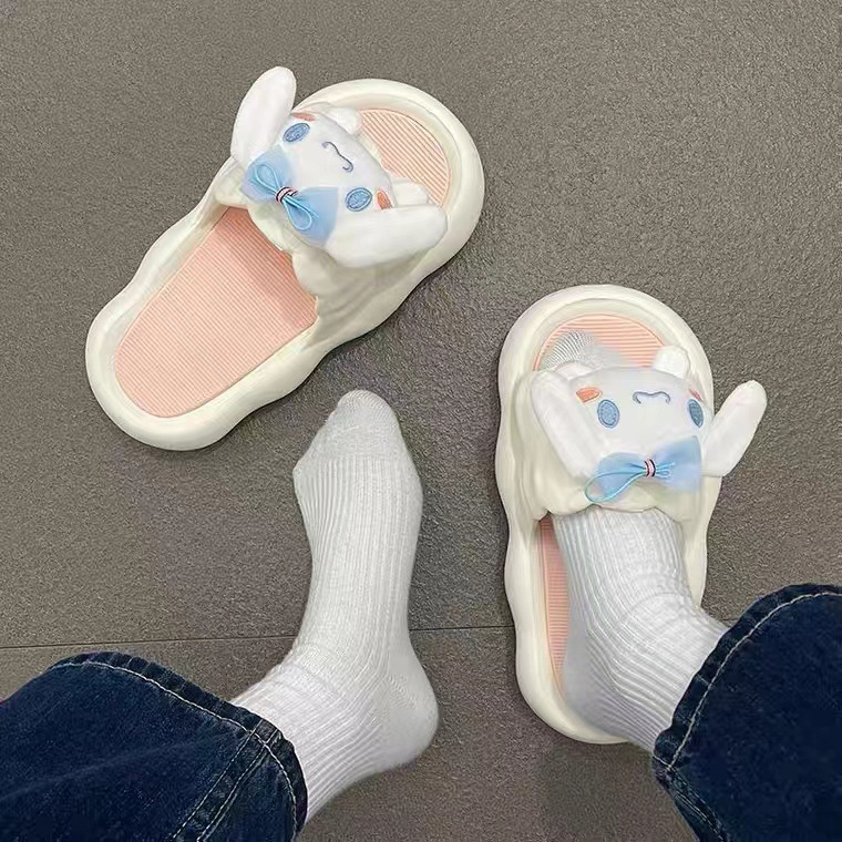 【超强踩屎感】玉桂狗拖鞋女款踩屎感防滑厚底夏季外穿卡通可爱凉拖