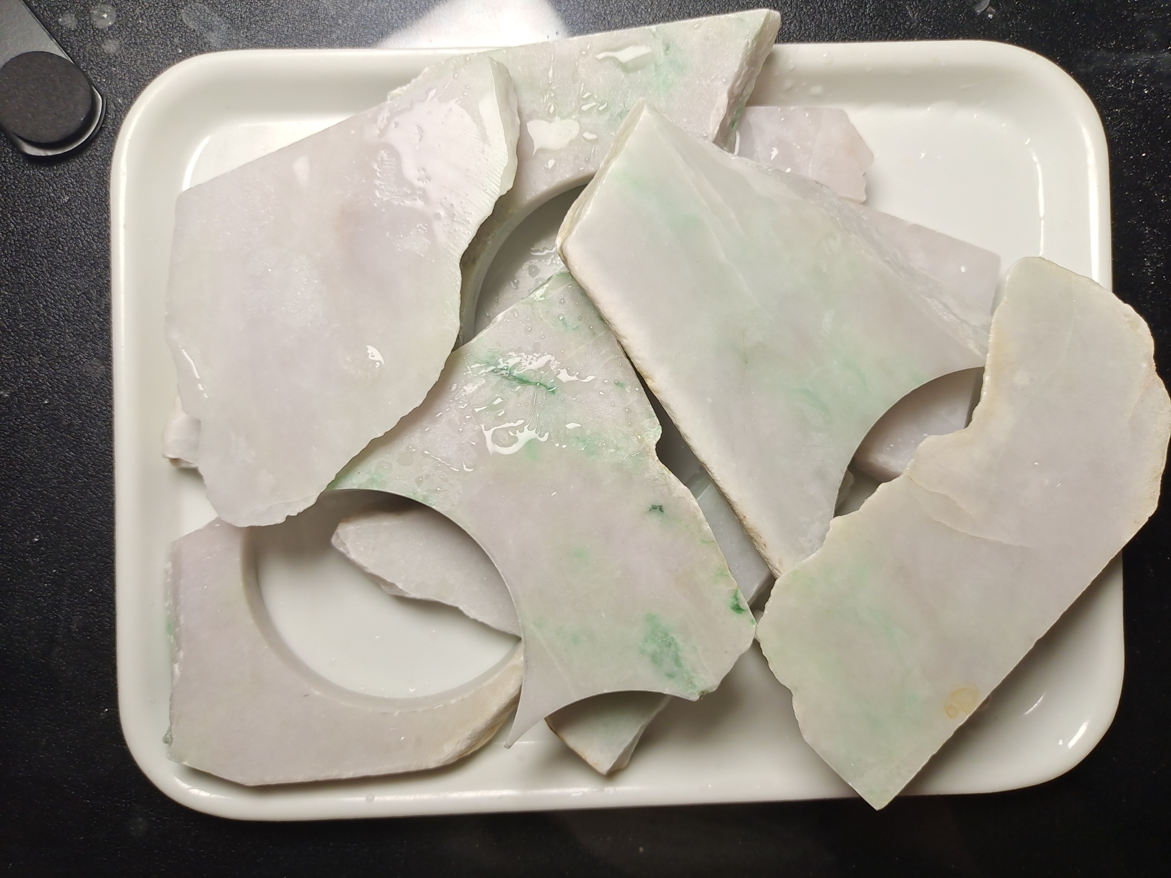 慧姐珠宝工厂天然缅甸翡翠边角片料（直播间拍品链接）