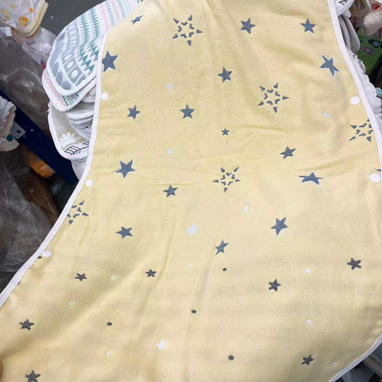 【品牌尾单清货】儿童纯棉纱布睡袋婴儿睡袍