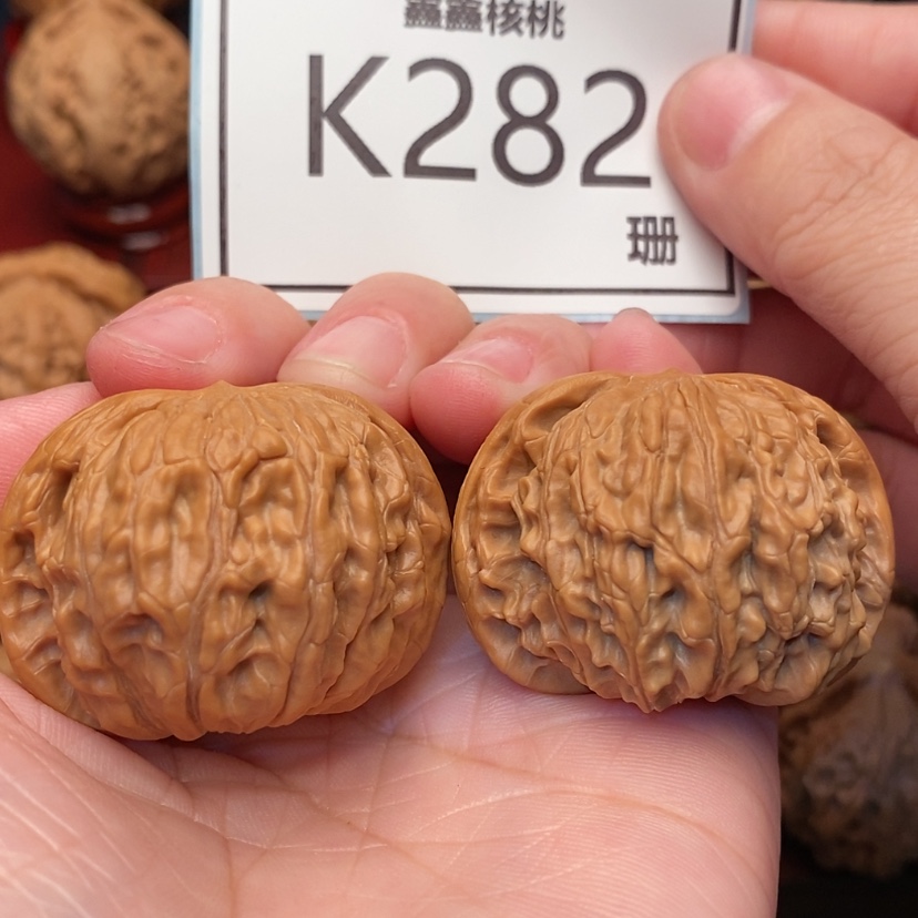 【闪购商品】文玩核桃把件磨盘38