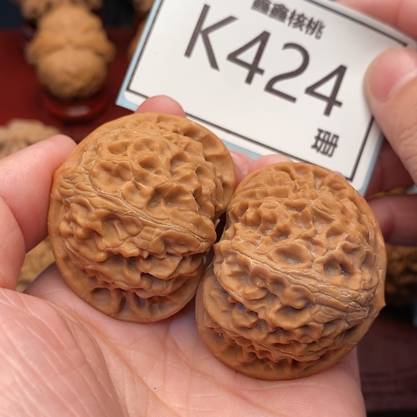 【闪购商品】文玩核桃把件宫灯41
