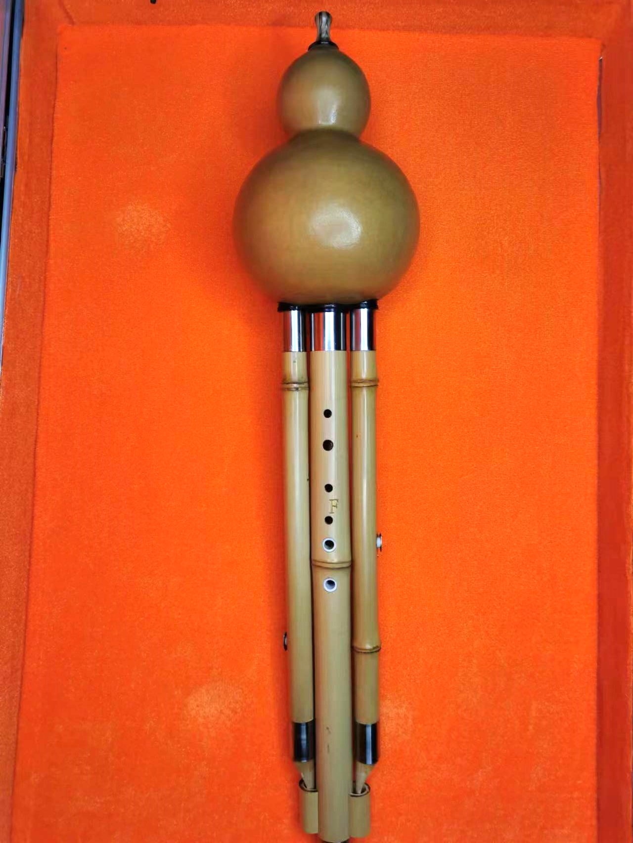 七孔宽音域专业演奏葫芦丝金竹款F调G调