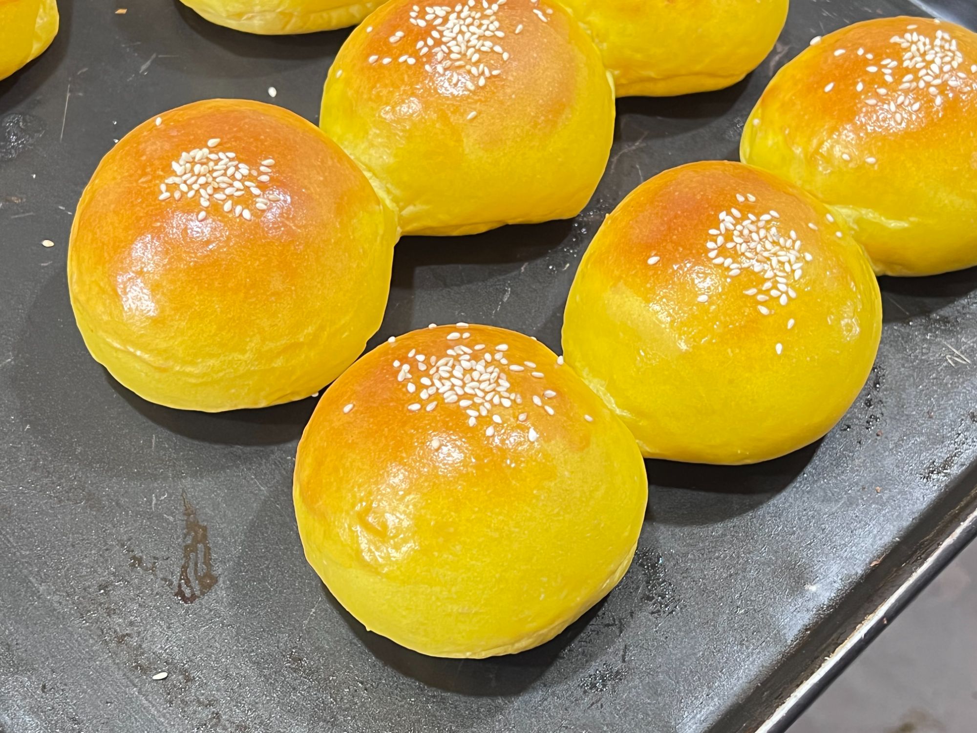 无蔗糖南瓜面包(6个)