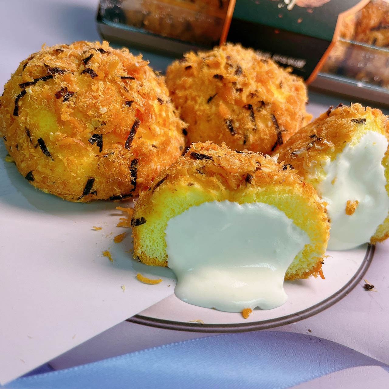 爆浆芝士小贝(3个)