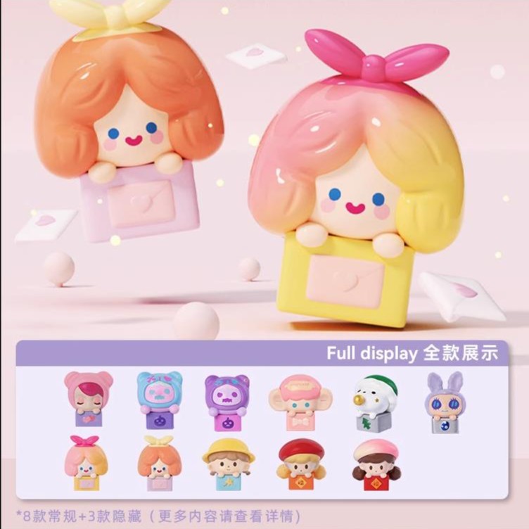 【拆盒】 UliUli全明星礼物系列U粒盲盒（4个/装）Q版寻找独角兽