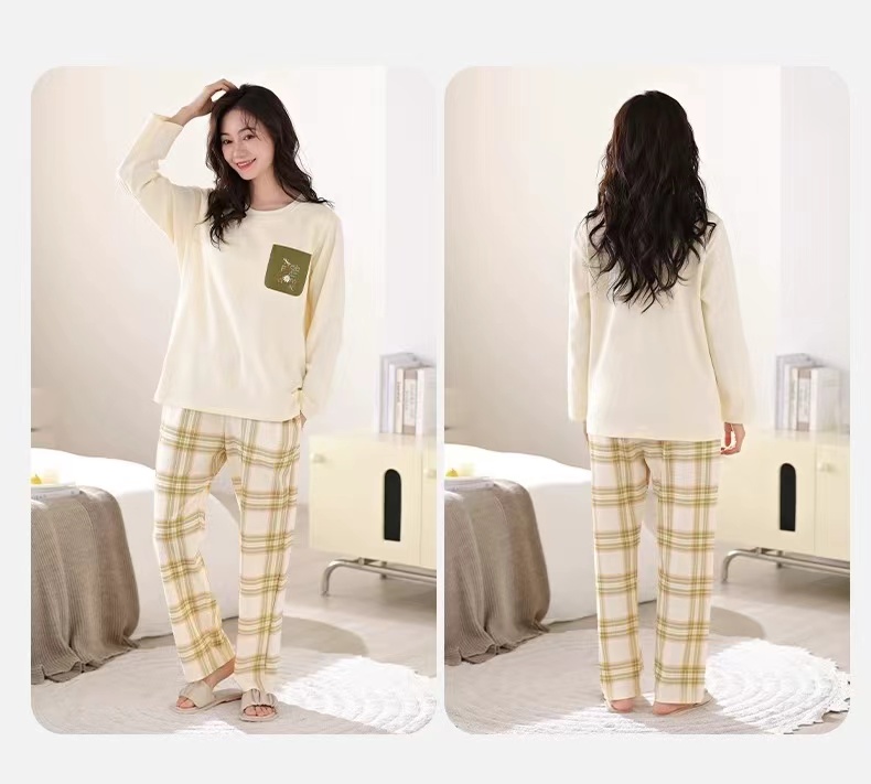 佐梦（6001-6099找到对应编号拍）春秋款休闲家居服套装