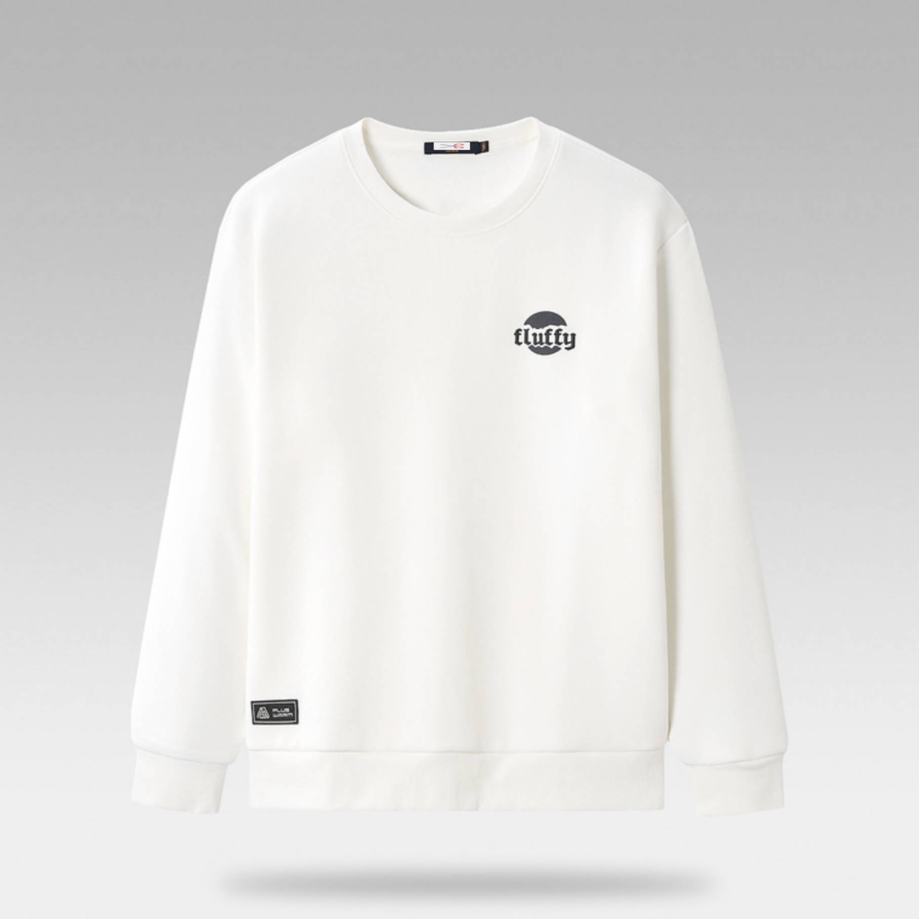 冬季男士加绒圆领套头卫衣H5100智慧绒