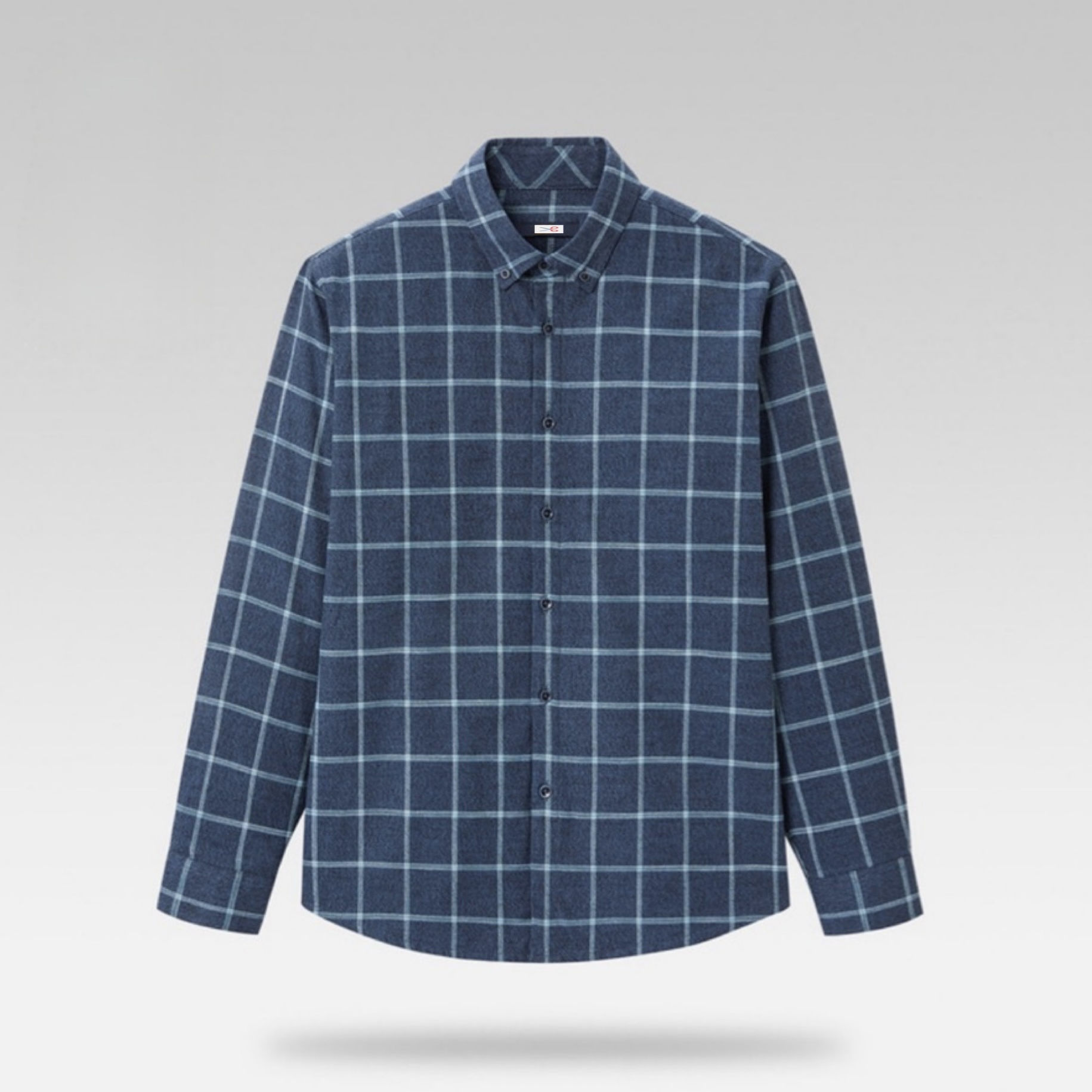 冬季保暖加绒长袖衬衫H4246男装衬衣