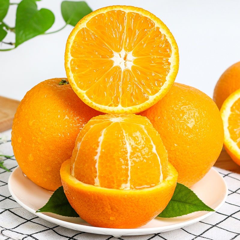 【正宗】湖南麻阳冰糖橙子当季新鲜水果香甜皮薄多汁现摘阳光中大果