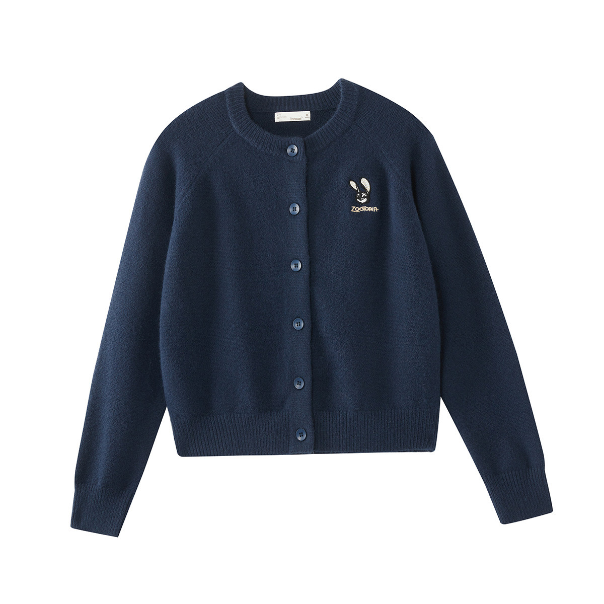 【经典穿搭】茵曼冬季女毛针织衫毛衣开衫新款衣服修身保暖圆领精致