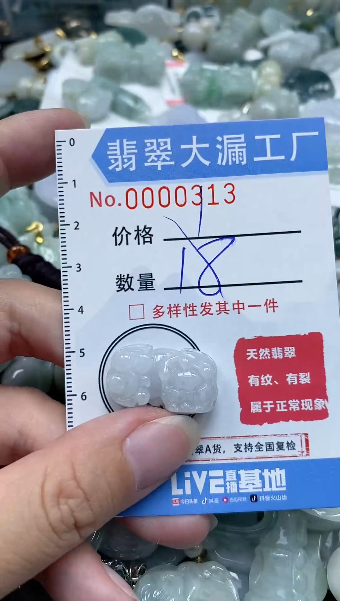 【闪购商品】翡翠颈饰未镶嵌闪购0000313