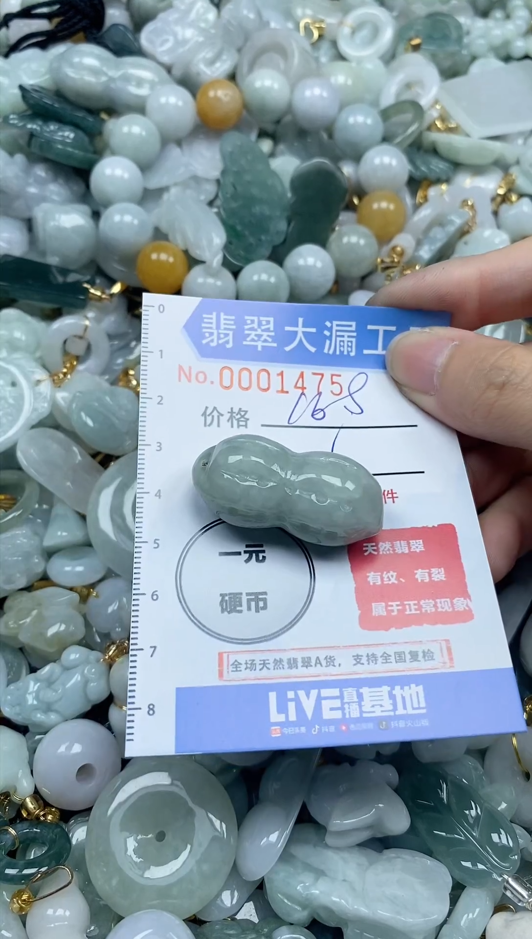【闪购商品】翡翠颈饰未镶嵌闪购0001475