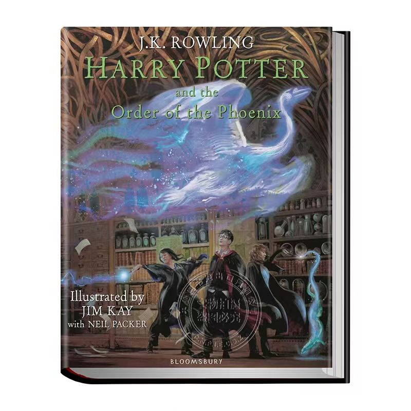 哈利波特-英文原版彩绘版5 