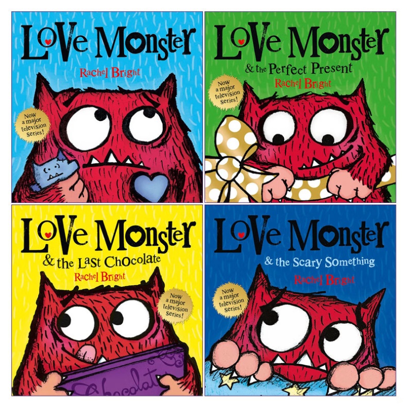 Love Monster 小怪兽阿蒙系列5册含新版 格林威大奖作家