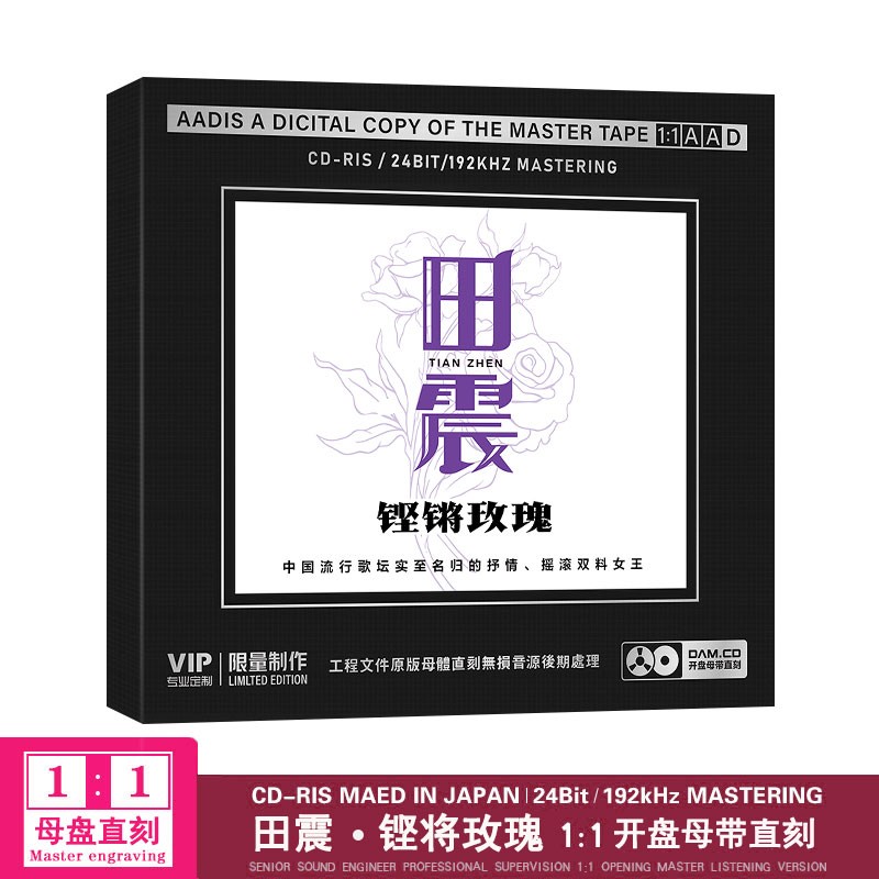 田震专辑精选怀旧经典老歌发烧人声歌曲1:1母盘母带
