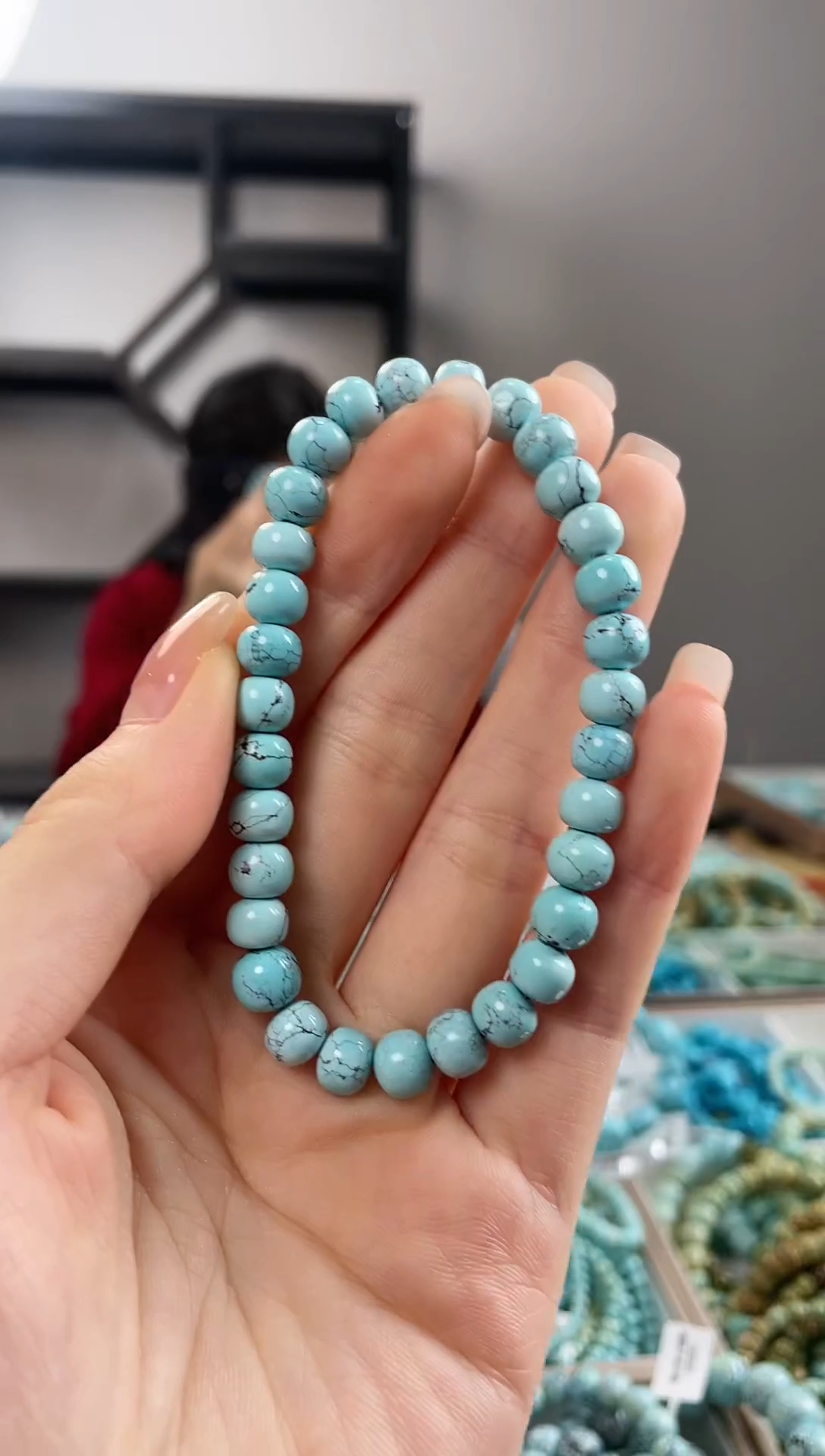 【闪购商品】绿松石珠宝奇石未镶嵌7+mm