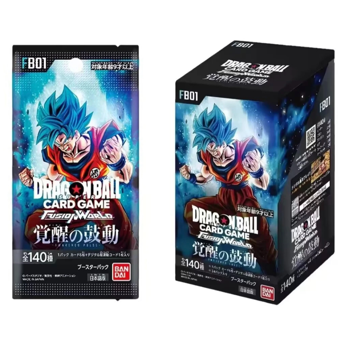 【小帅拆卡】日版七龙珠TCG卡牌FB01觉醒的鼓动卡牌卡片【默认代拆】