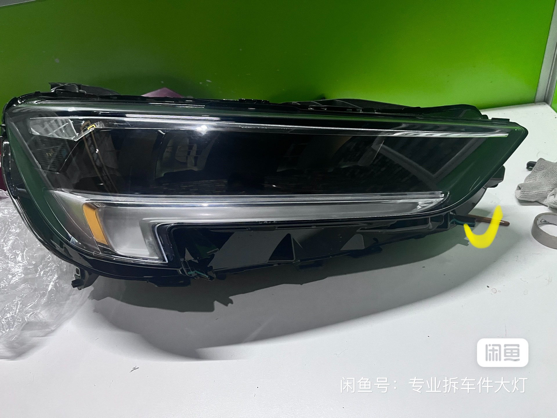 适用于20-22款别克君威LED大灯原装配件