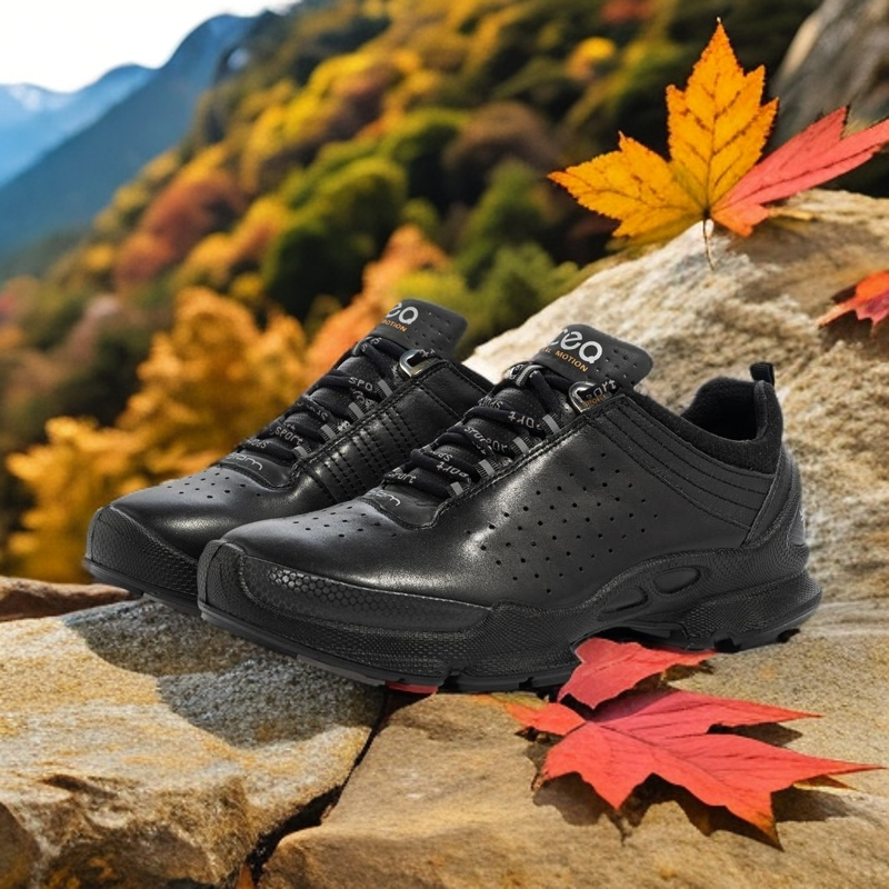 GCEQ大经典户外休闲鞋牛皮鞋透气健步真皮头层男士运动防水登山鞋