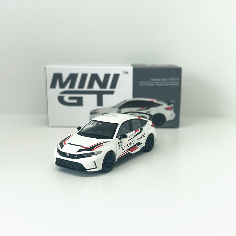 MINIGT车模 1:64 626号  本田思域Civic Type R 2023合金汽车模型