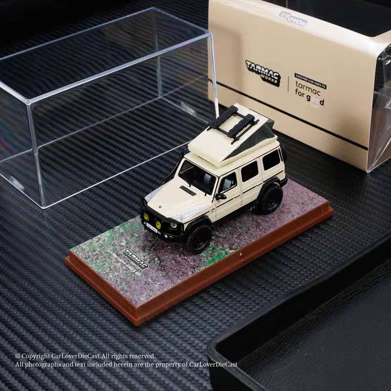 Tarmac Works车模 1:64 合金 奔驰 AMG G63 小比例车模型 越野车