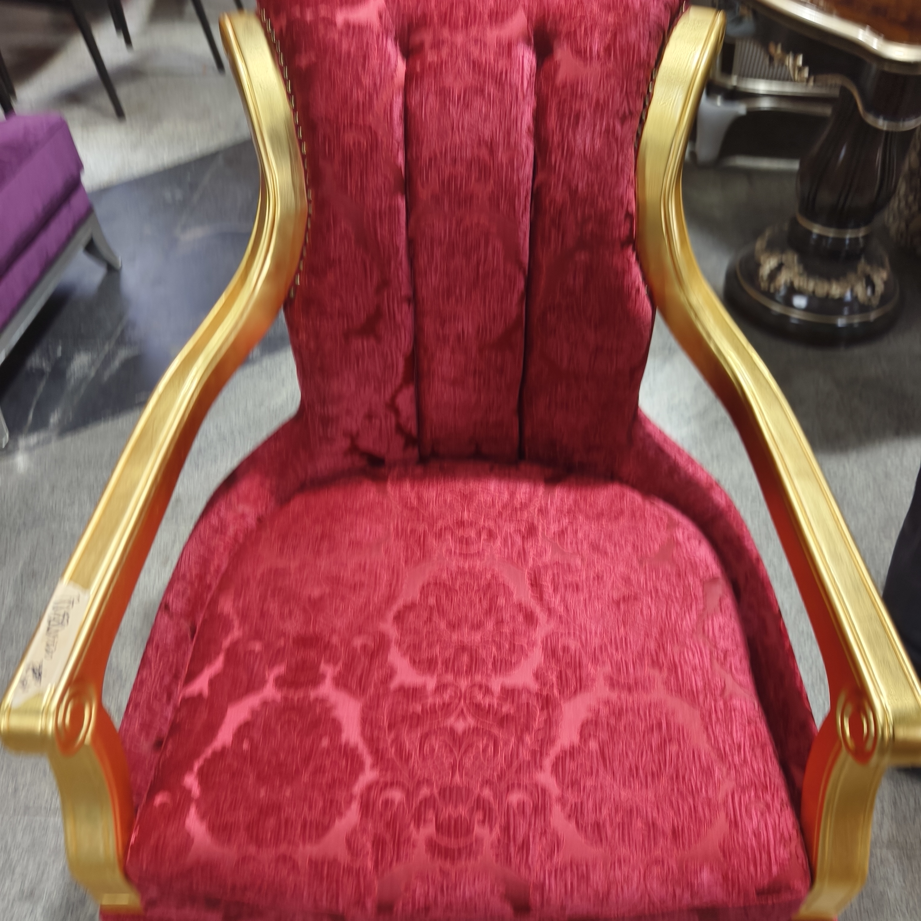 休闲布艺单人沙发椅