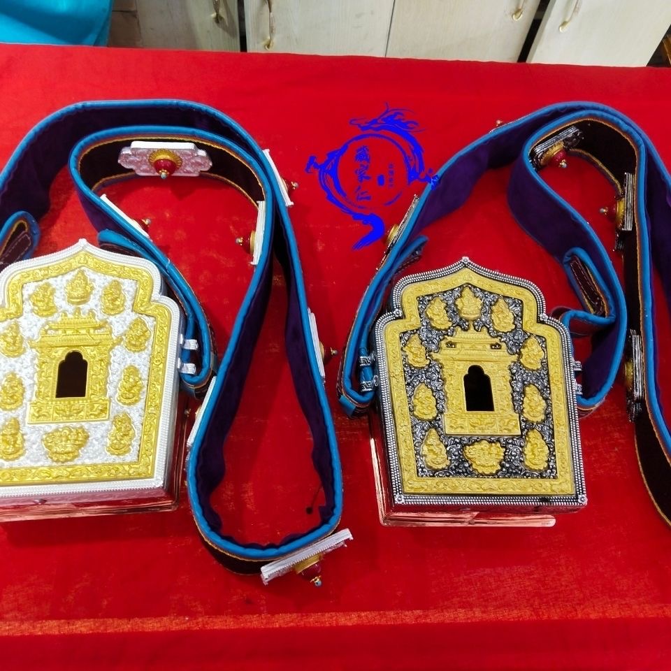 藏家仁新款男士腰间配饰挂件背带套装搭配民族风藏服