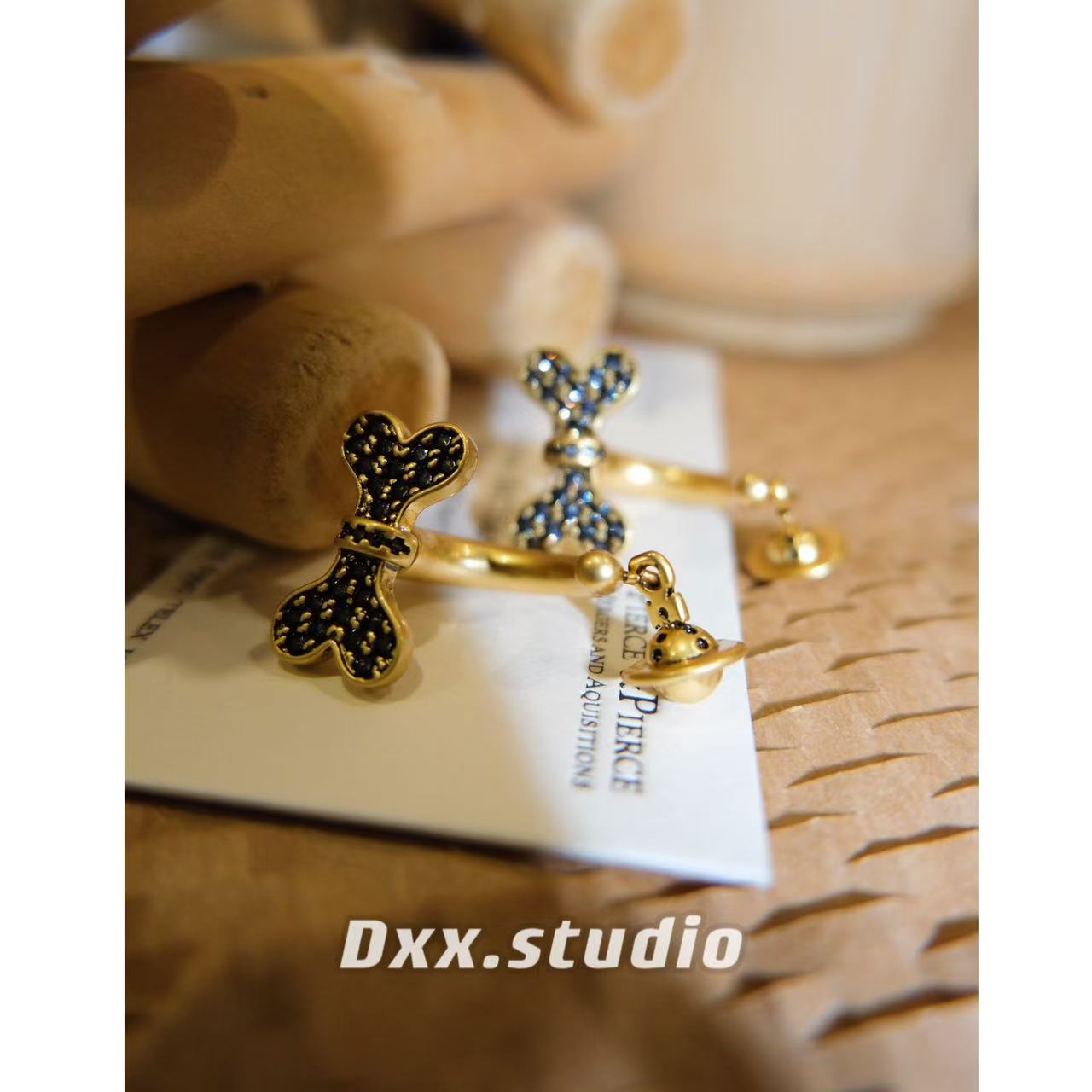 铜合金耳饰 DXX小晰饰品-新品-【星球】耳饰42492