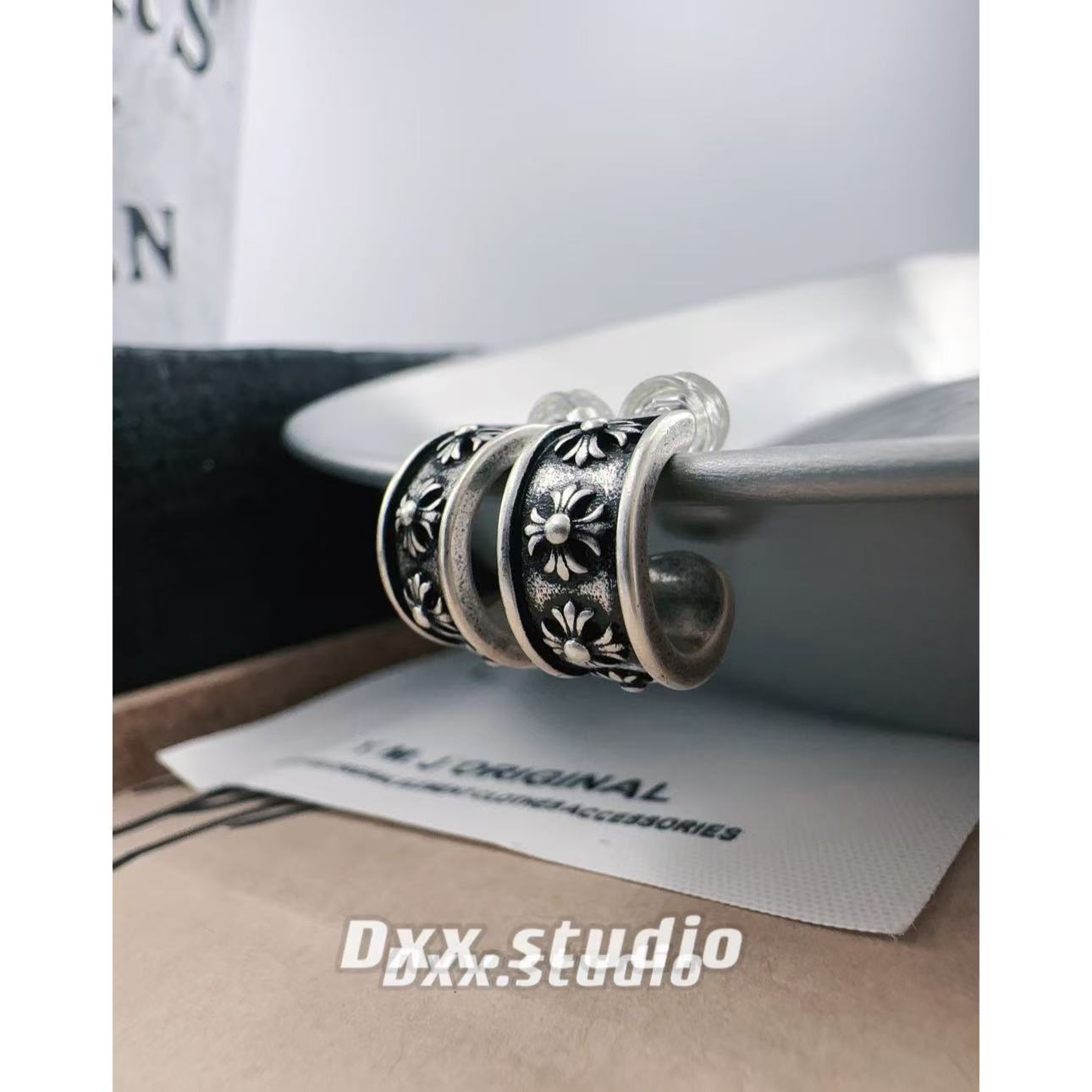 铜合金耳饰 DXX小晰饰品-新品-【复古做旧】耳饰41074