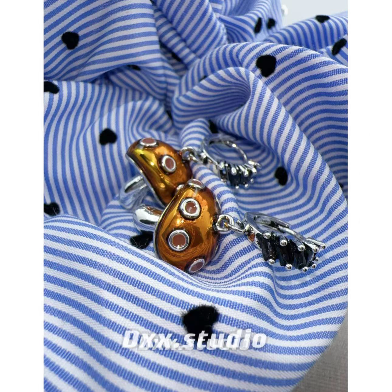 铜合金锆石耳饰 DXX小晰饰品-新品-耳饰39791