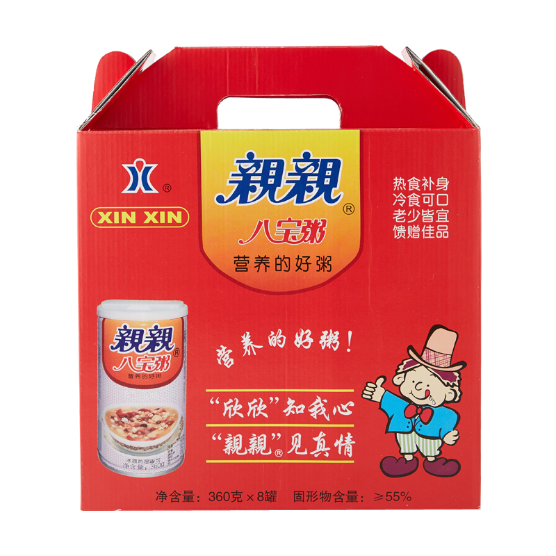 亲亲 八宝粥礼盒 360克*8罐/盒