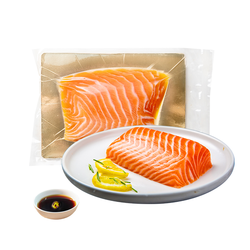  冰鲜三文鱼肉180克（金板装）