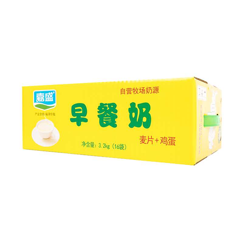 嘉盛百利包燕麦早餐奶 200g*16袋/箱