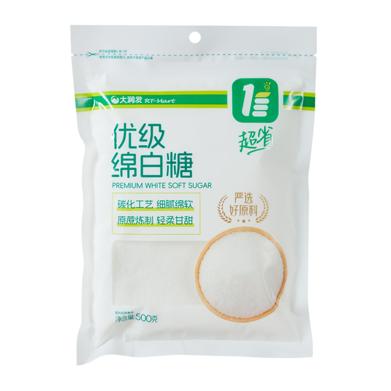 优级绵白糖(超省) 500g/袋