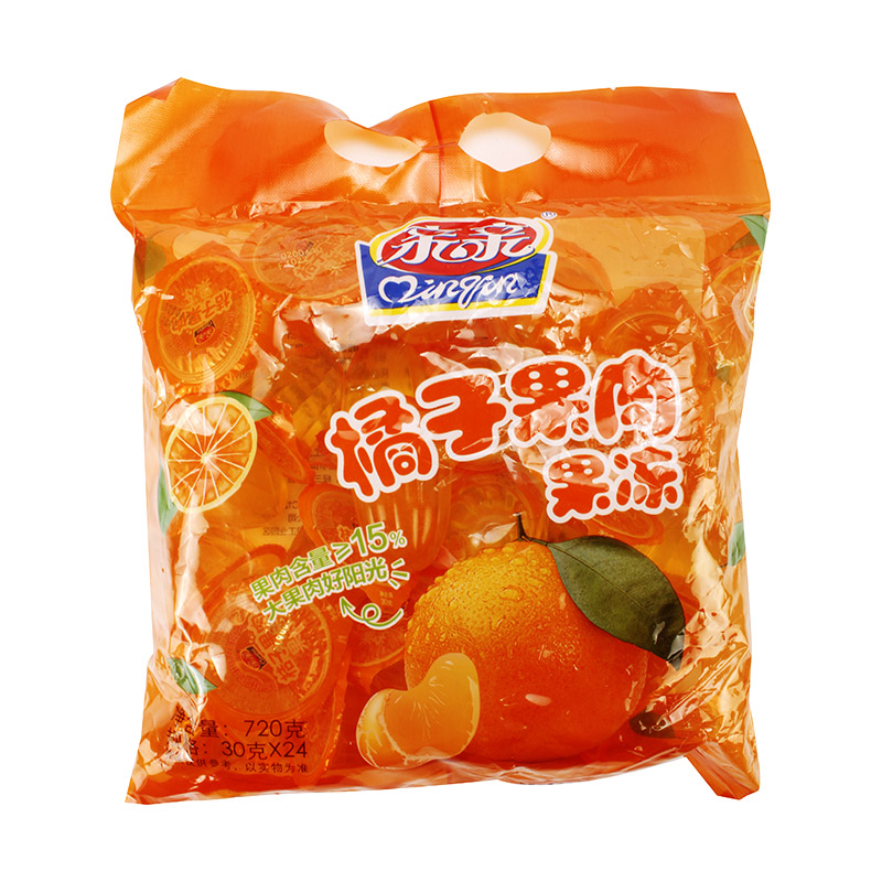 亲亲橘子果肉果冻 720克