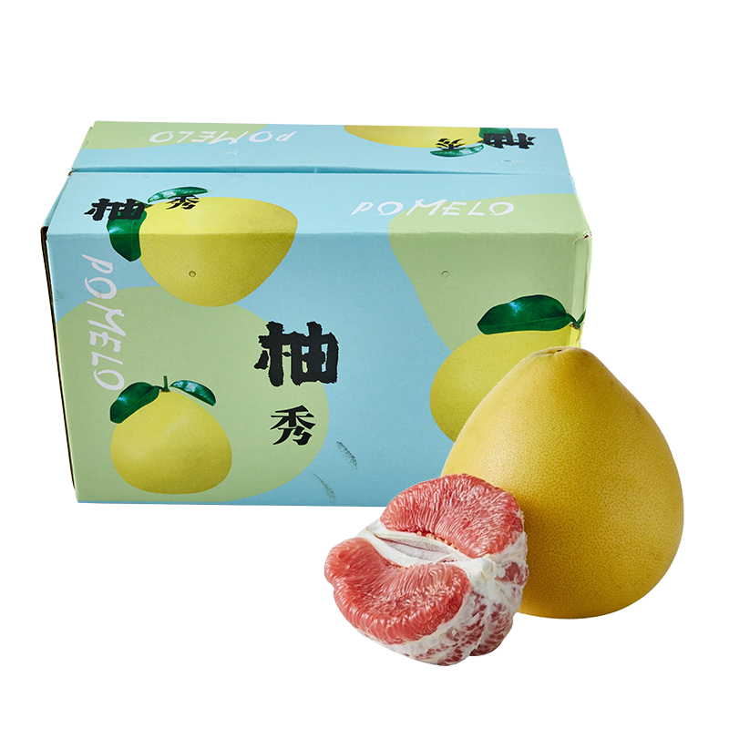 琯溪红心蜜柚2粒装2kg(礼盒)