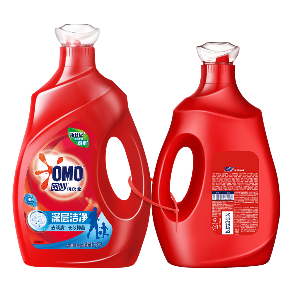 奥妙深层洁净洗衣液2.5千克+3.5千克/组