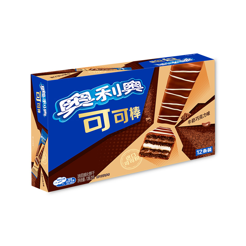 奥利奥可可棒牛奶巧克力味 139.2克