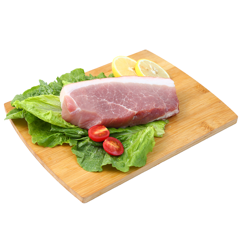 （简装）冷鲜猪后腿肉 约500g