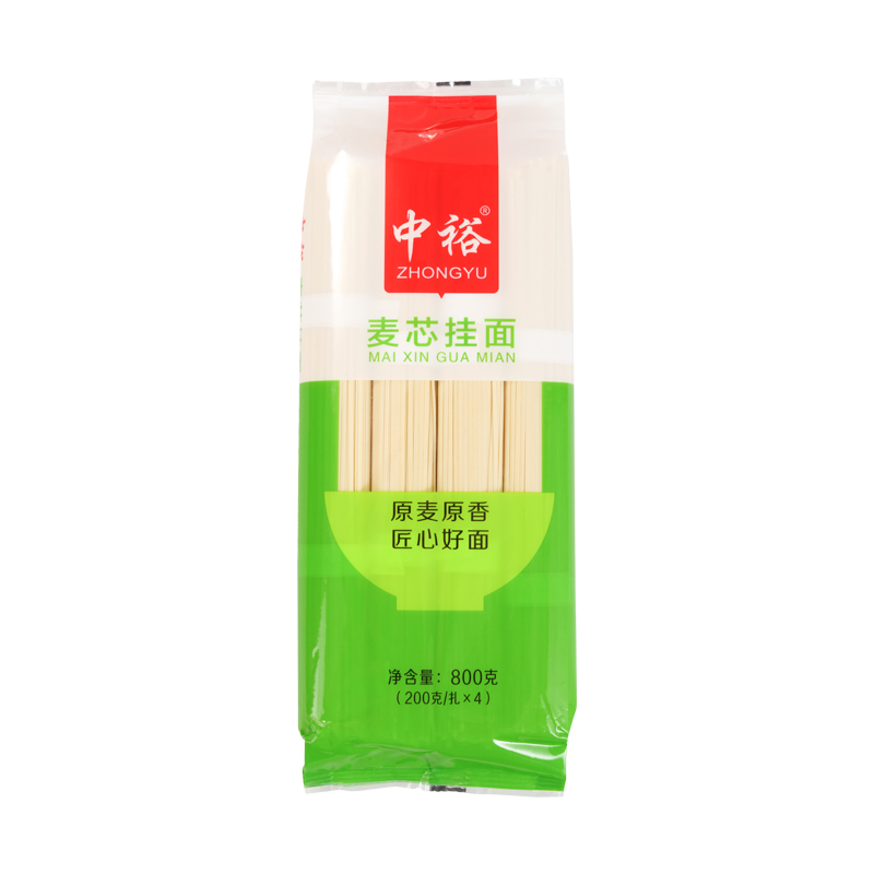 中裕麦芯面 800g/袋