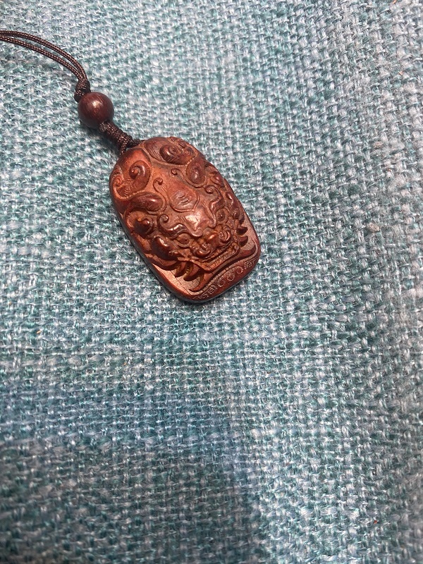 印度小叶紫檀小貔貅钥匙扣