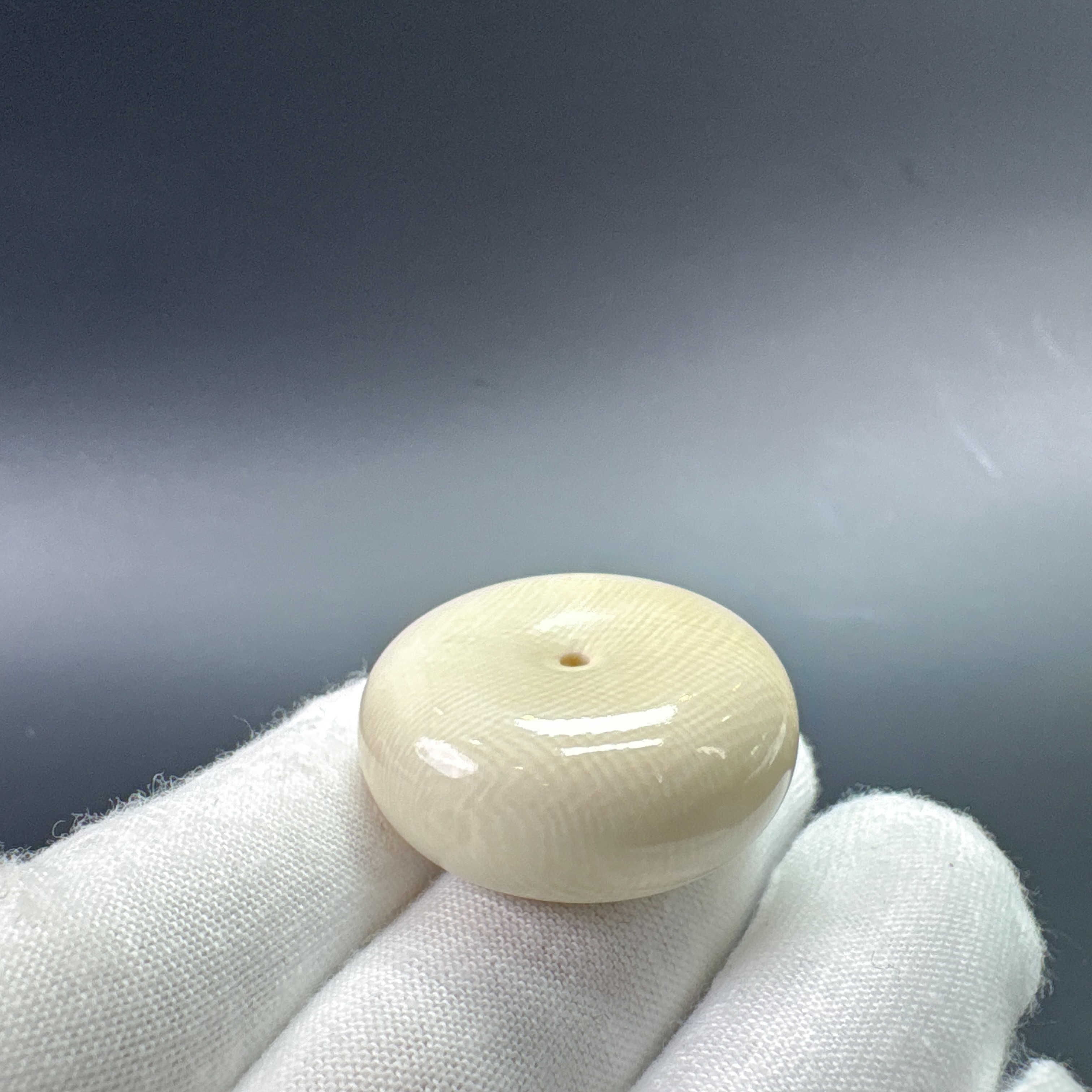 【猛犸兄弟】PM0041天然猛犸牙冰料精品手工面包圈