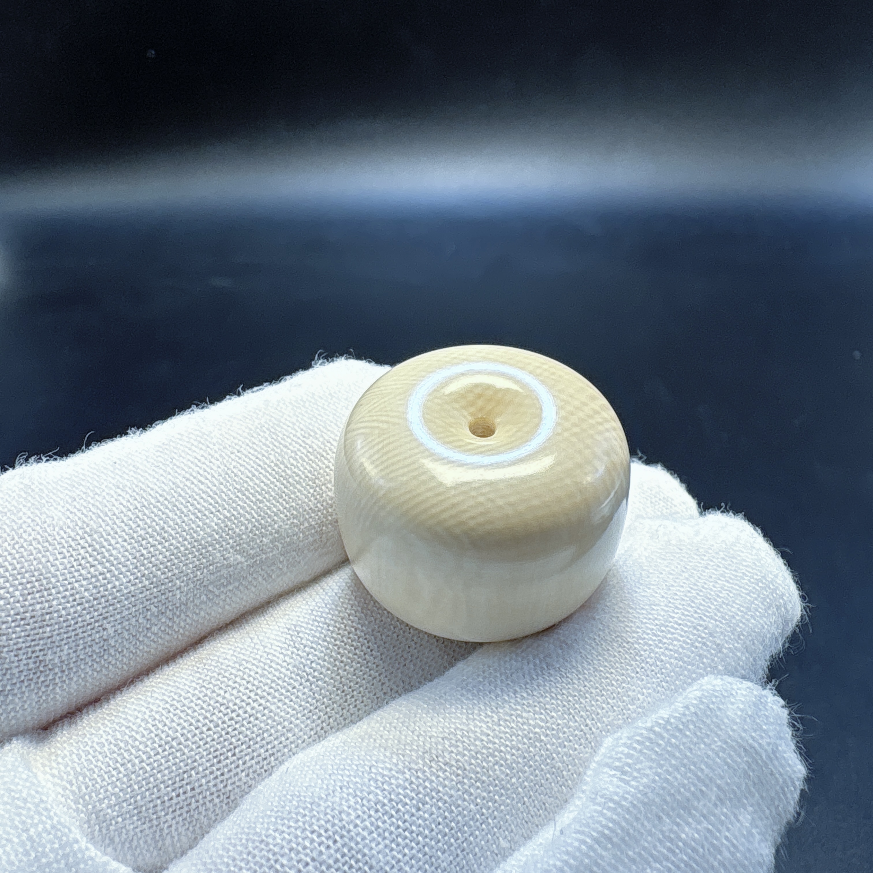 【猛犸兄弟】PD0060天然猛犸牙冰料精品面包圈墩子