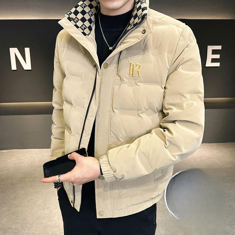 羽绒衣棉衣冬季短款羽绒服男士韩版潮流青少年学生立领轻薄保暖羽