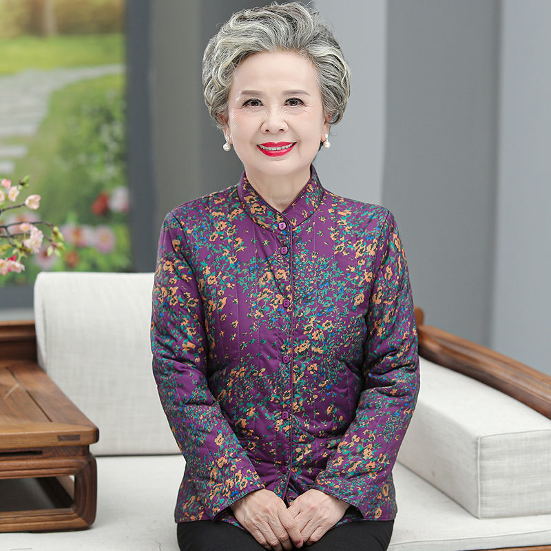 羽绒衣羽绒衣中老年人内胆冬季棉袄大码保暖轻便棉衣羽绒棉奶奶妈