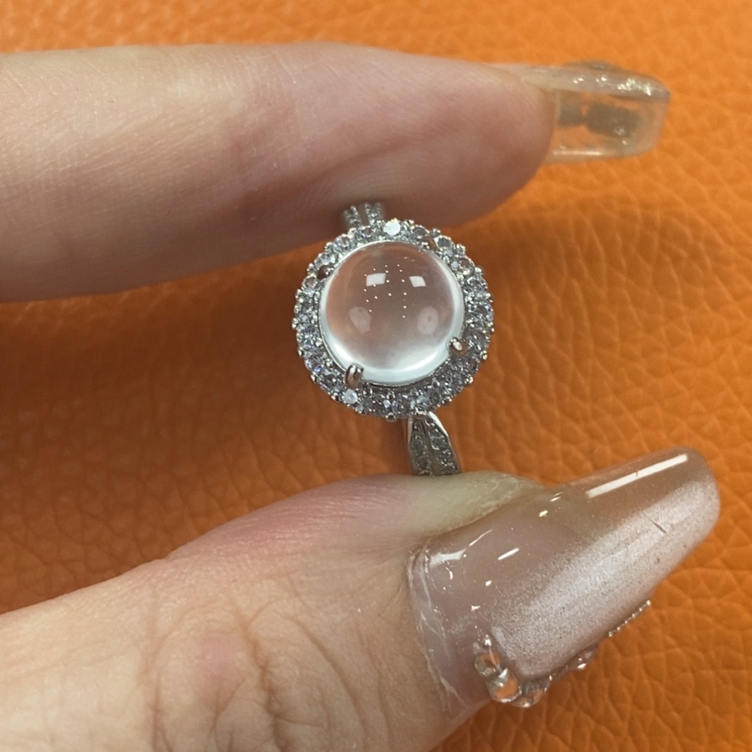 石英质玉吊坠(赠链)合金