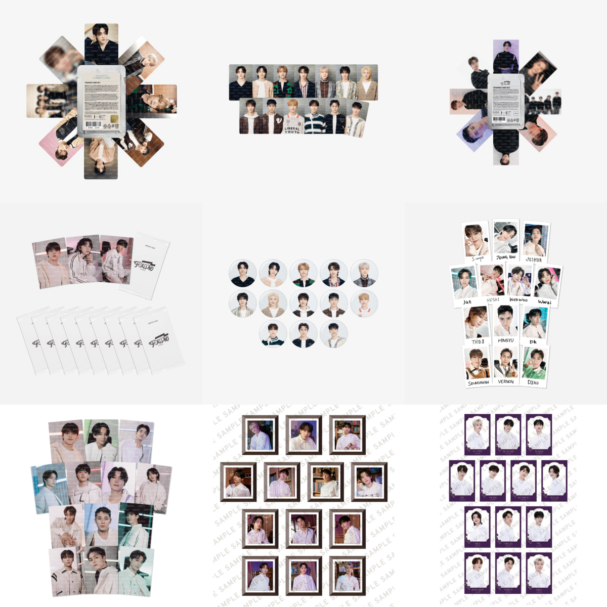 【国内现货】SEVENTEEN 2024克拉岛follow again 随机卡 周边吧唧 