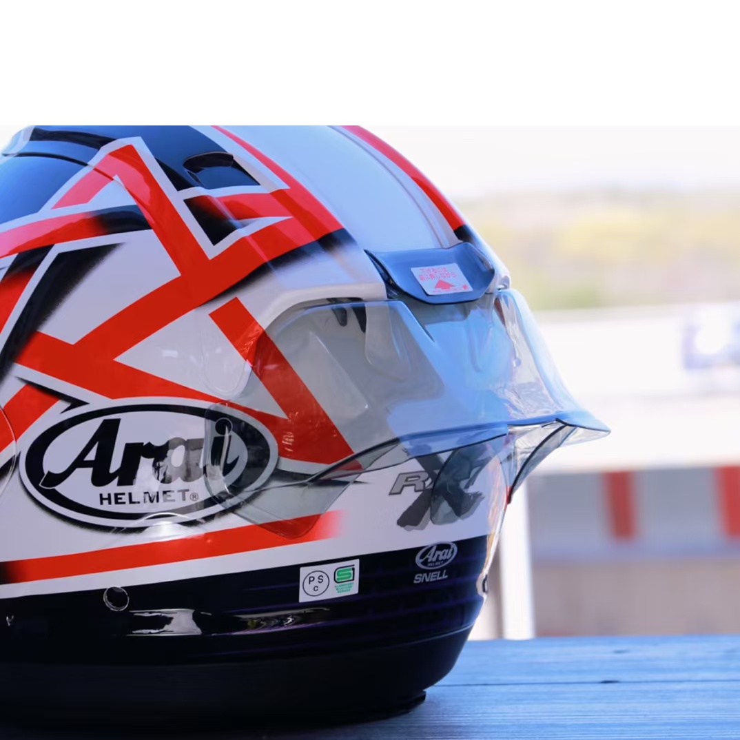 适用于Arai尾翼Rx7x尾翼Vz-Ram头盔延伸尾翼